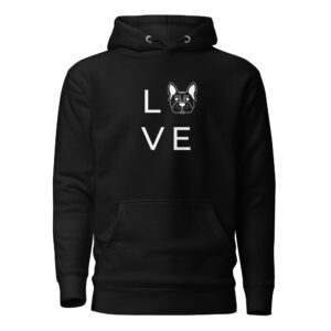 Unisex-Kapuzenpullover “Love Dog”